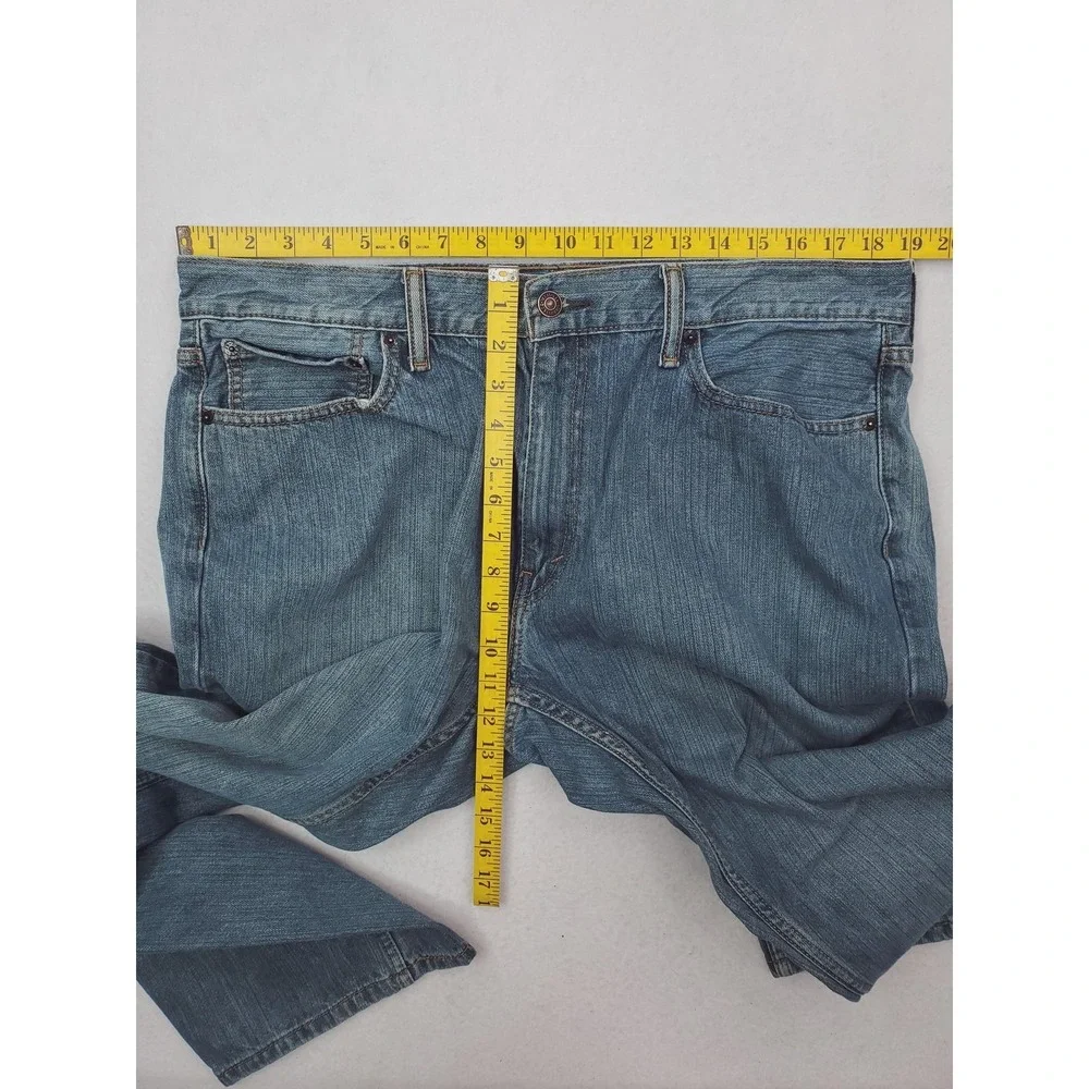 Levis 559 Jeans Mens 38x28 Blue Straight Leg Relaxed Fit Denim Medium Wash Pants